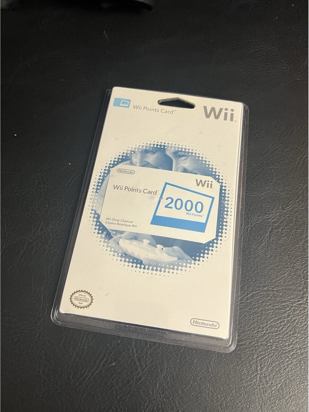 Nintendo Wii - Points Card - 2000 Points - Wii Shop Channel - No Longer Valid